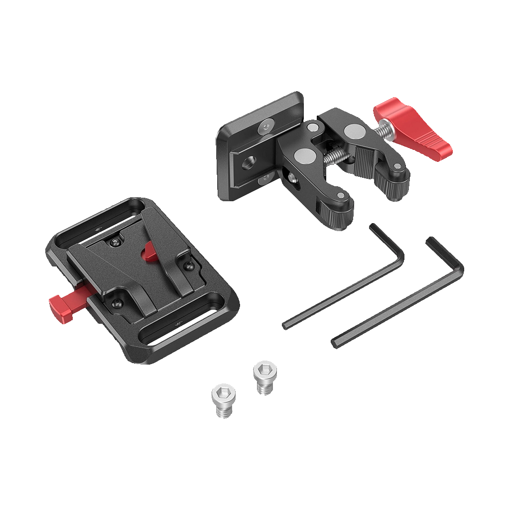 SmallRig Mini V-Lock Battery Plate with Claw-Shaped Clamp