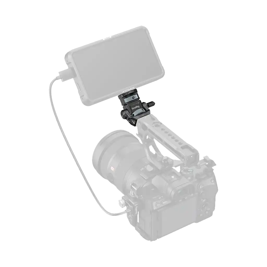 SmallRig Monitor Support for Horizontal and Vertical Shooting with ARRI 3/8"-16 Locating Screw