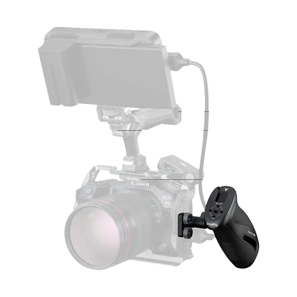 SmallRig Rotating Side Handle with 1/4"-20 Screws