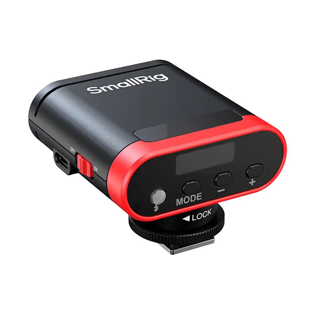 SmallRig RS20 Mini Speedlite Flash (Black and Red)