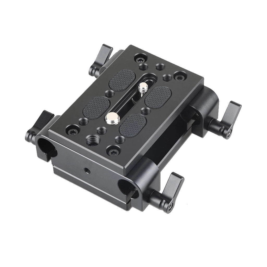 SmallRig Tripod Mounting Kit with 2 x Plates and 2 x 15mm Rod Clamps