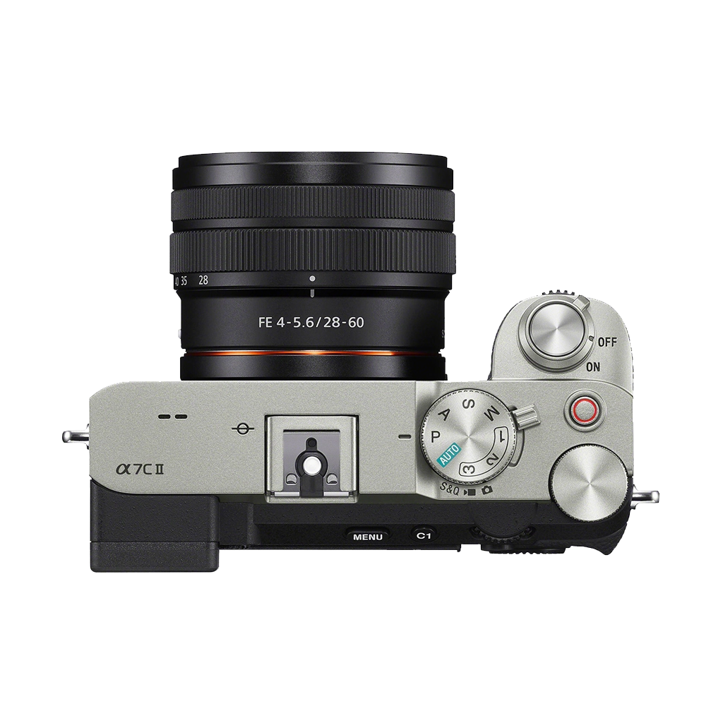 Sony Alpha a7C II Mirrorless Digital Camera with 28-60mm Lens (Silver)
