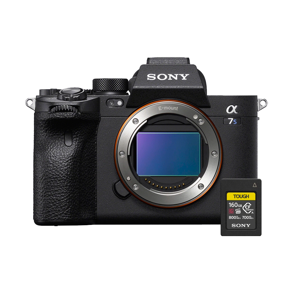Sony Alpha a7S III Mirrorless Digital Camera with FREE Sony 160GB CFexpress Type A TOUGH Memory Card (Valued at R13,040)