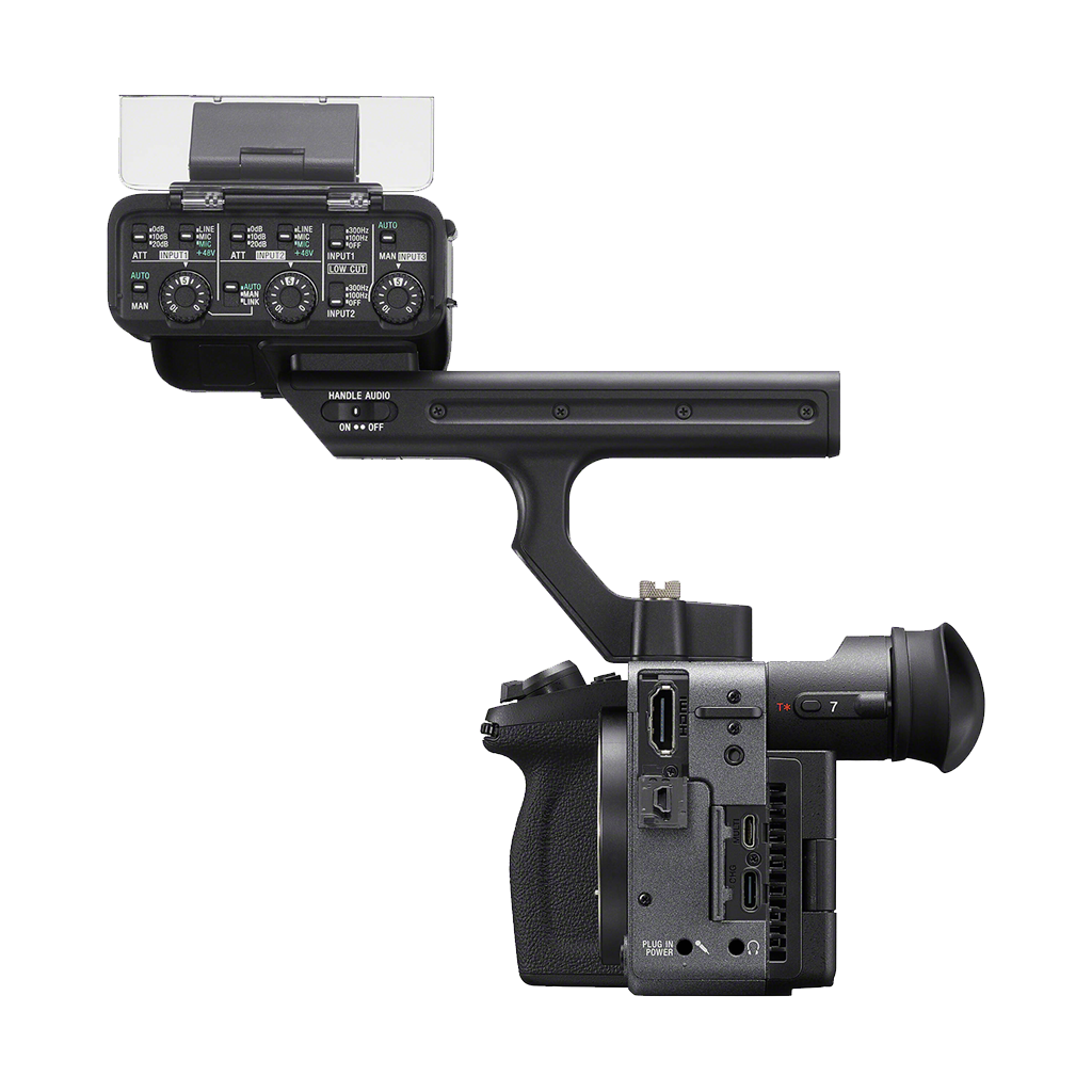 Sony FX2 Digital Cinema Camera with Sony XLR-H1 XLR Handle Unit with FREE Sony 160GB CFexpress Type A TOUGH Memory Card (Valued at R8,870.00)