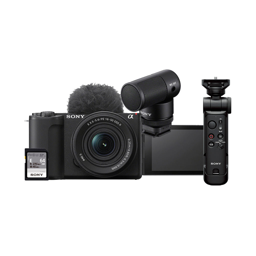 Sony ZV-E10 II Mirrorless Camera with 16-50mm II Lens Creator Kit