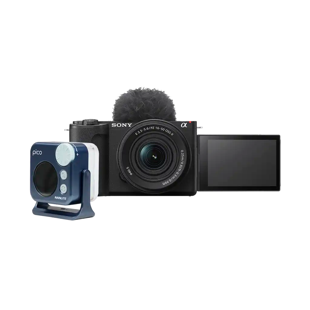 Sony ZV-E10 II Mirrorless Camera with 16-50mm Lens and FREE Nanlite Pico LED Mini Pocket Light (Valued at R805)
