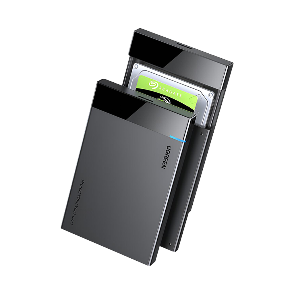 UGREEN 2.5” SATA Hard Drive USB 3.0 Enclosure, UASP, 6Gbps