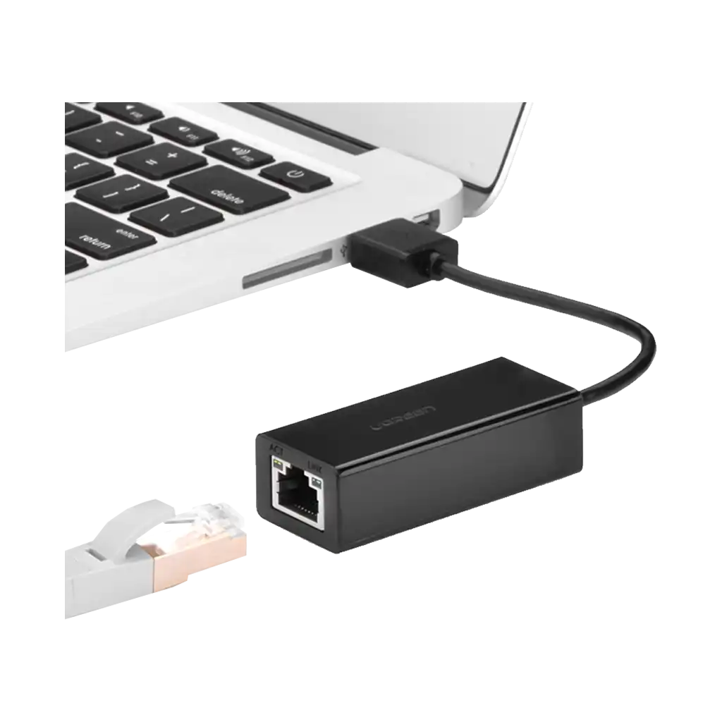 UGREEN CR110 Ethernet Adapter | USB 2.0 to RJ45