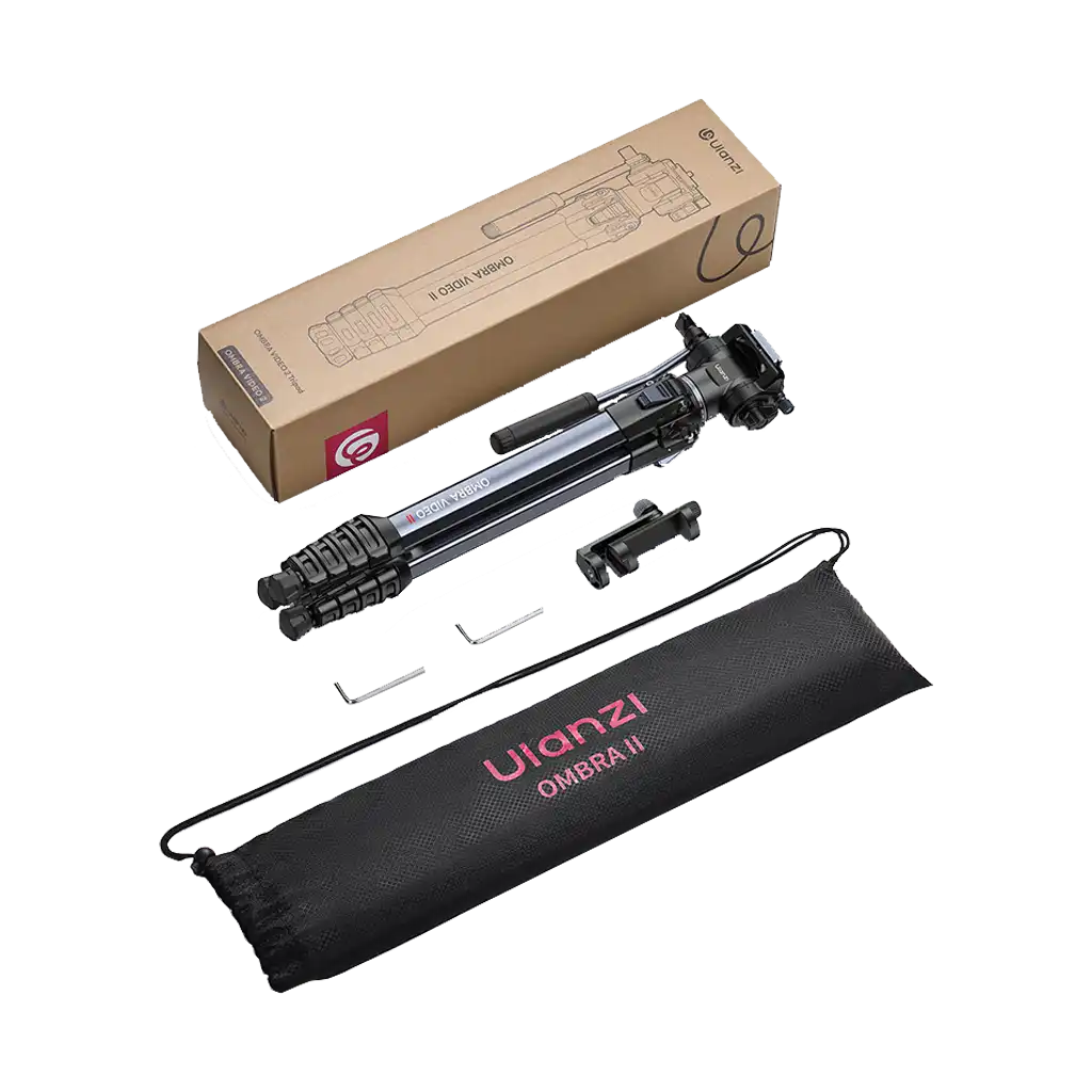 Ulanzi Ombra Video II XIANG Aluminum Tripod with Fluid Head