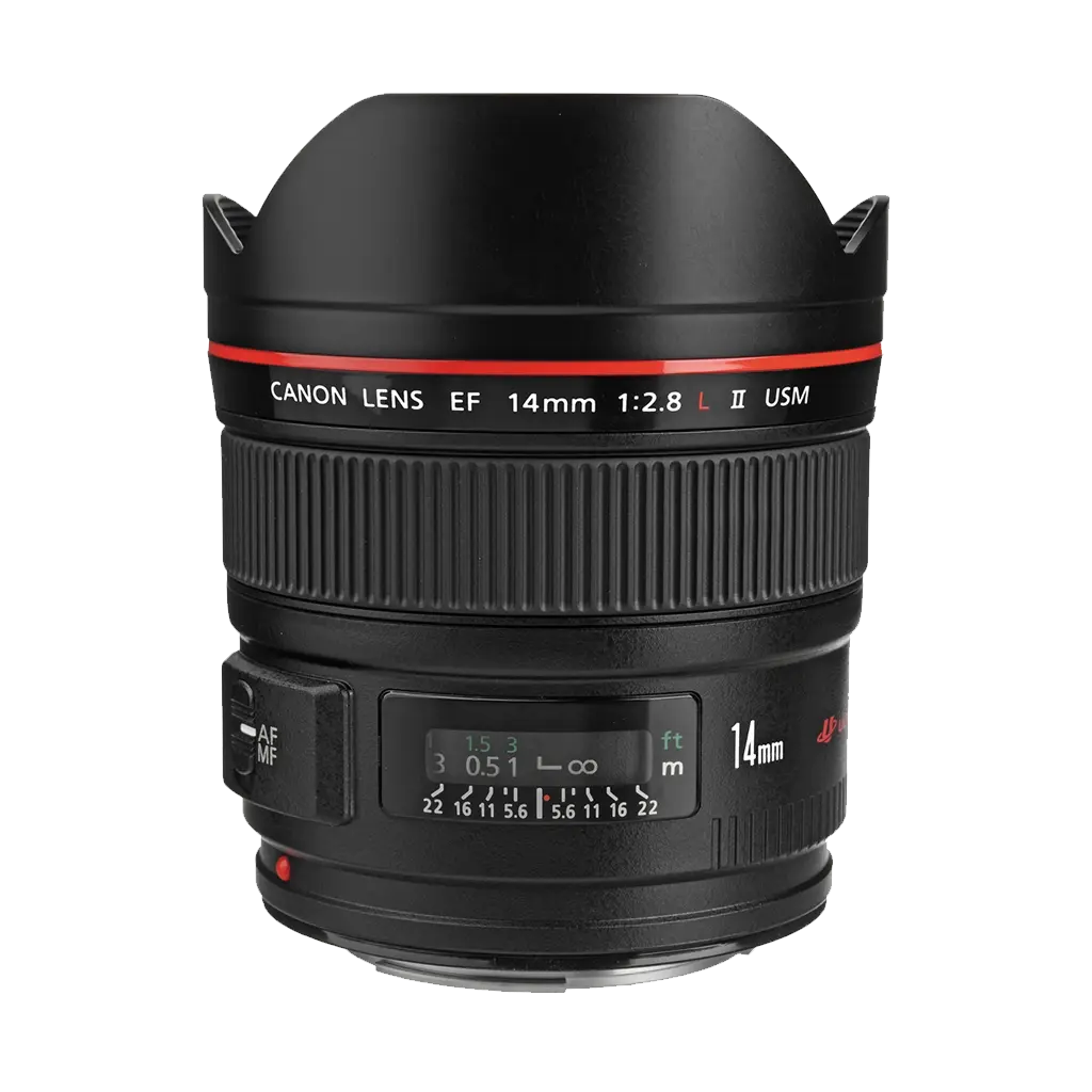 USED Canon EF 14mm f/2.8L II USM Lens - Rating 8/10 (SHB6)