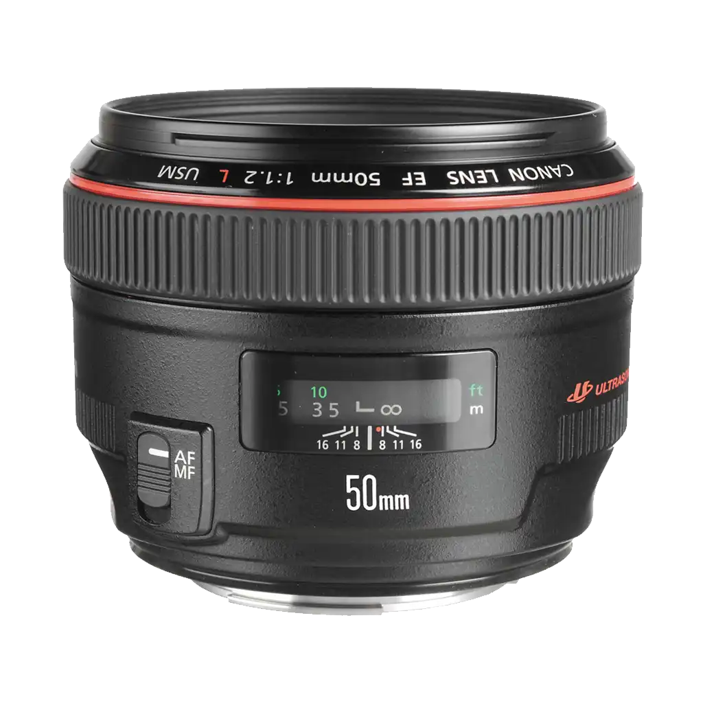 USED Canon EF 50mm f/1.2 L USM Lens - Rating 7/10 (S39926)