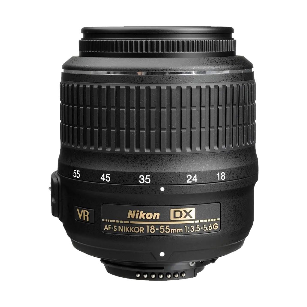 USED Nikon AF-S 18-55mm f/3.5-5.6 G DX VR Lens - Rating 7/10 (S40254)