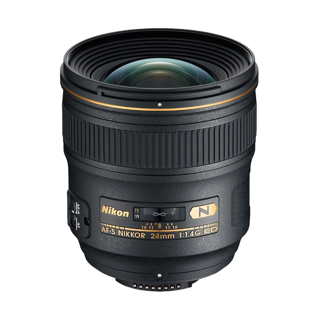 USED Nikons AF-S 24mm f/1.4 G ED N Lens - Rating 8/10 (S32656)