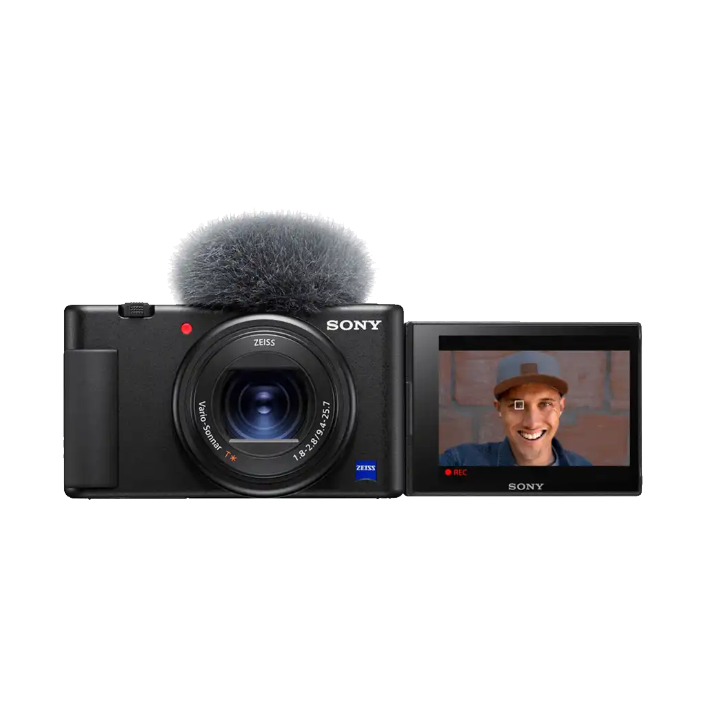 USED Sony ZV-1F Vlogging Camera (Black) - Rating 8/10 (S40263)