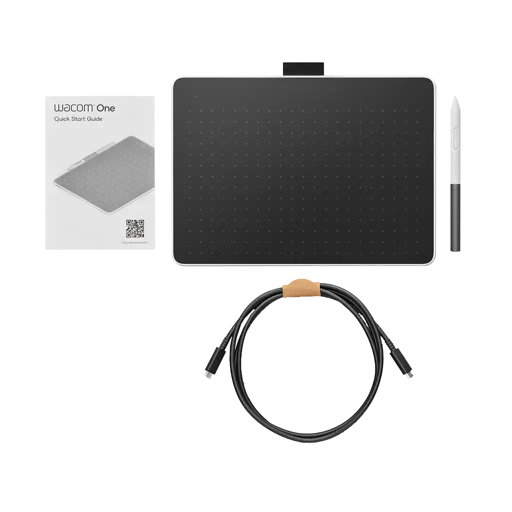Wacom One M Bluetooth Creative Pen Tablet (White)