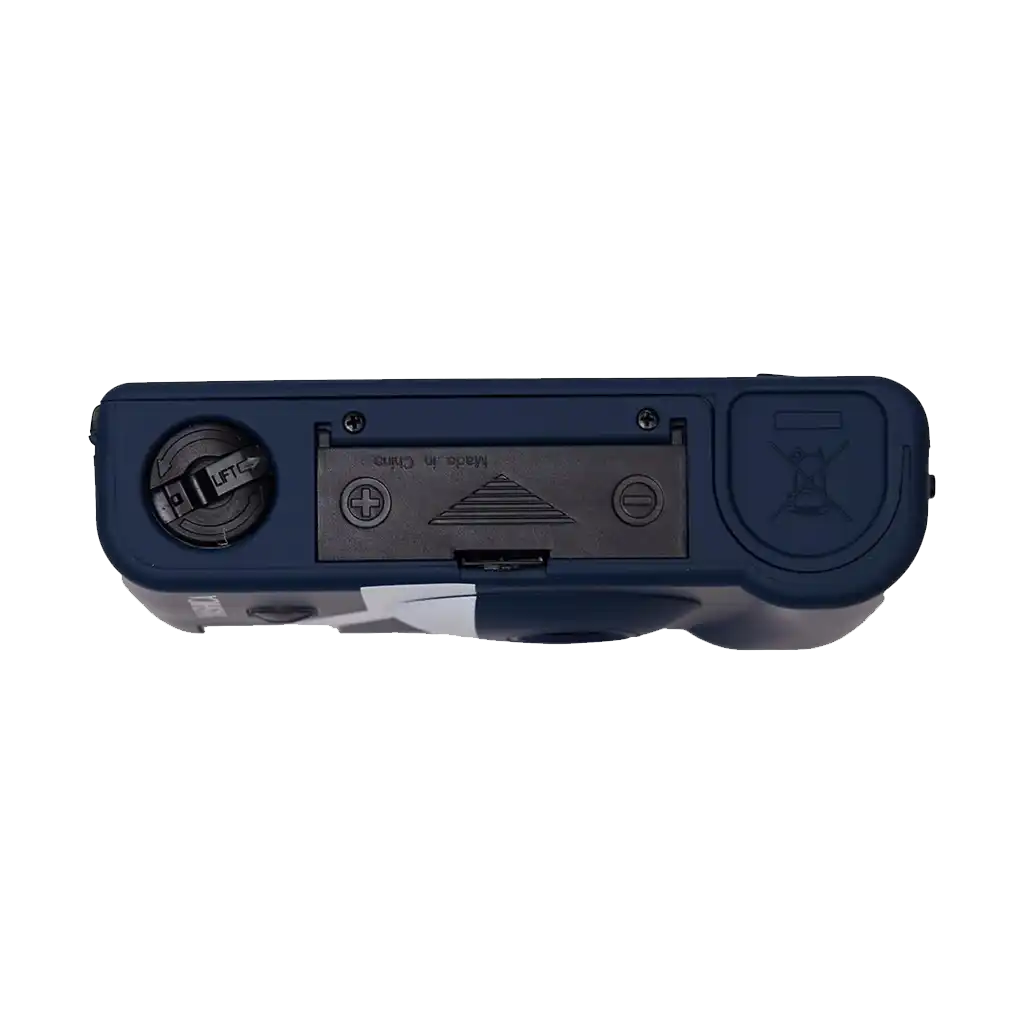 Yashica MF-1 Y-Series Snapshot Art 35mm Film Camera (Prussian Blue)
