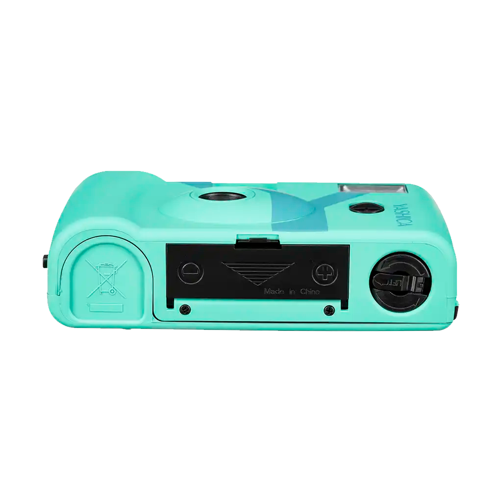 Yashica MF-1 Y-Series Snapshot Art 35mm Film Camera (Turquoise)