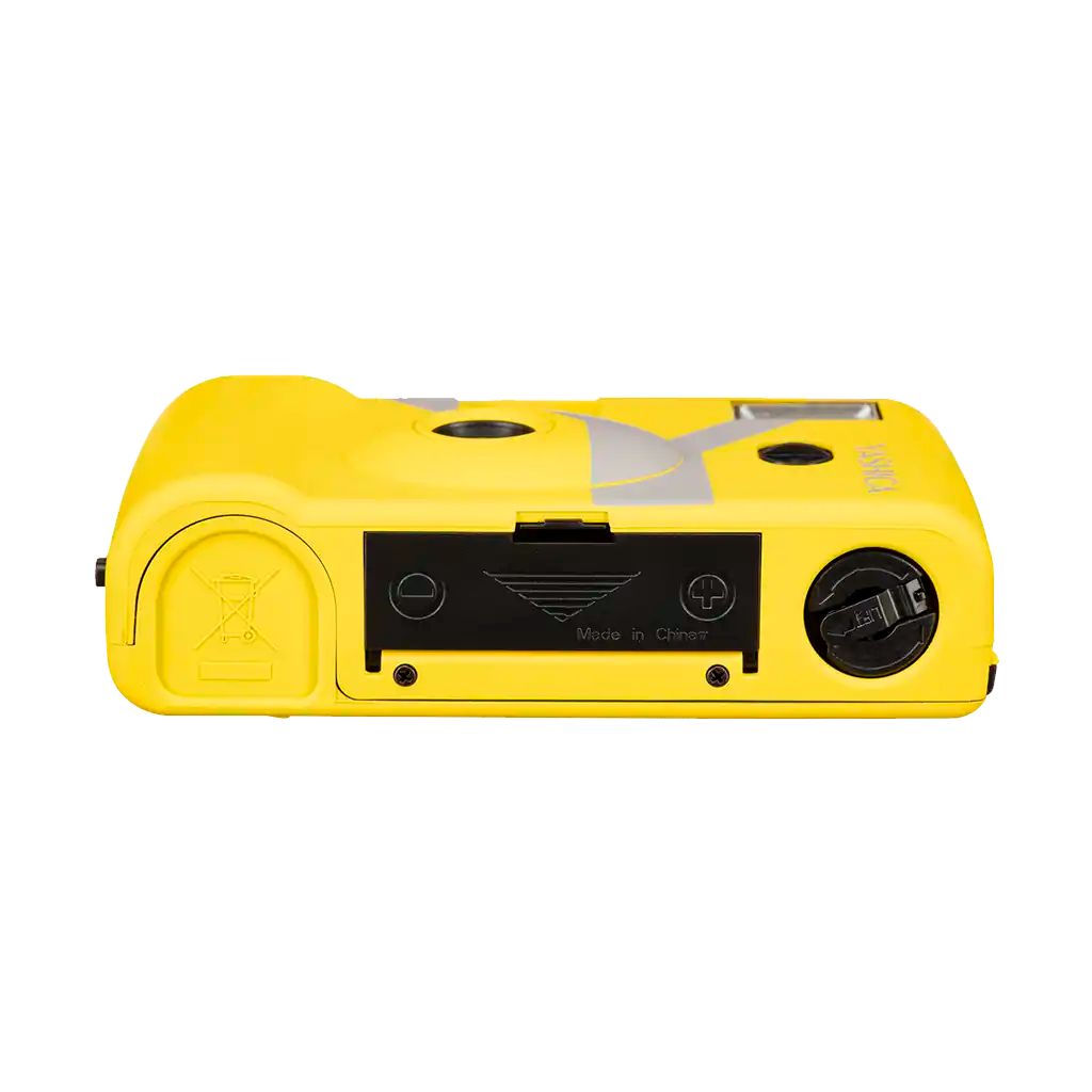 Yashica MF-1 Y-Series Snapshot Art 35mm Film Camera (Yellow)