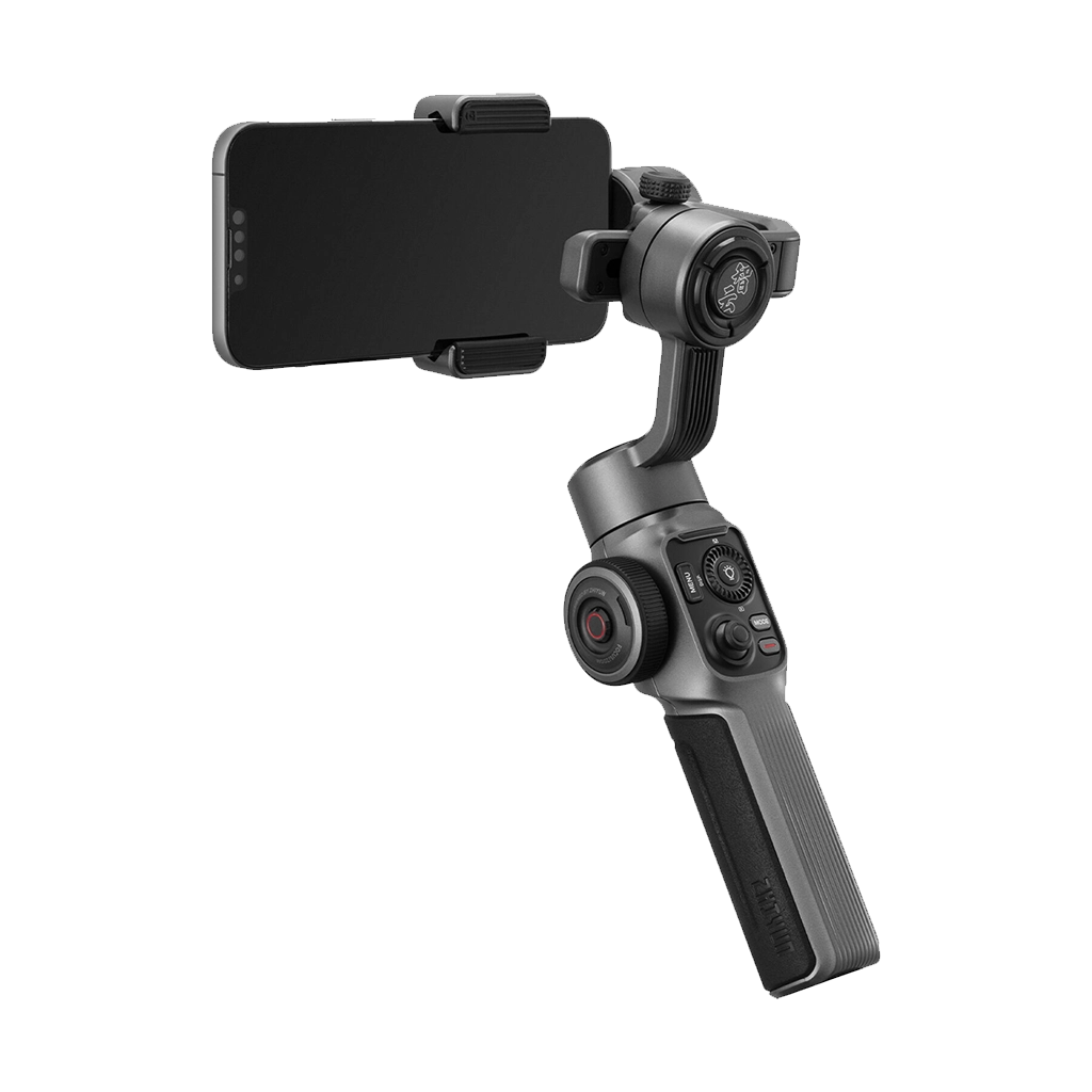 Zhiyun SMOOTH 5S Pro Smartphone Vlogging Stabilizer with 360° Rotation (Gray)