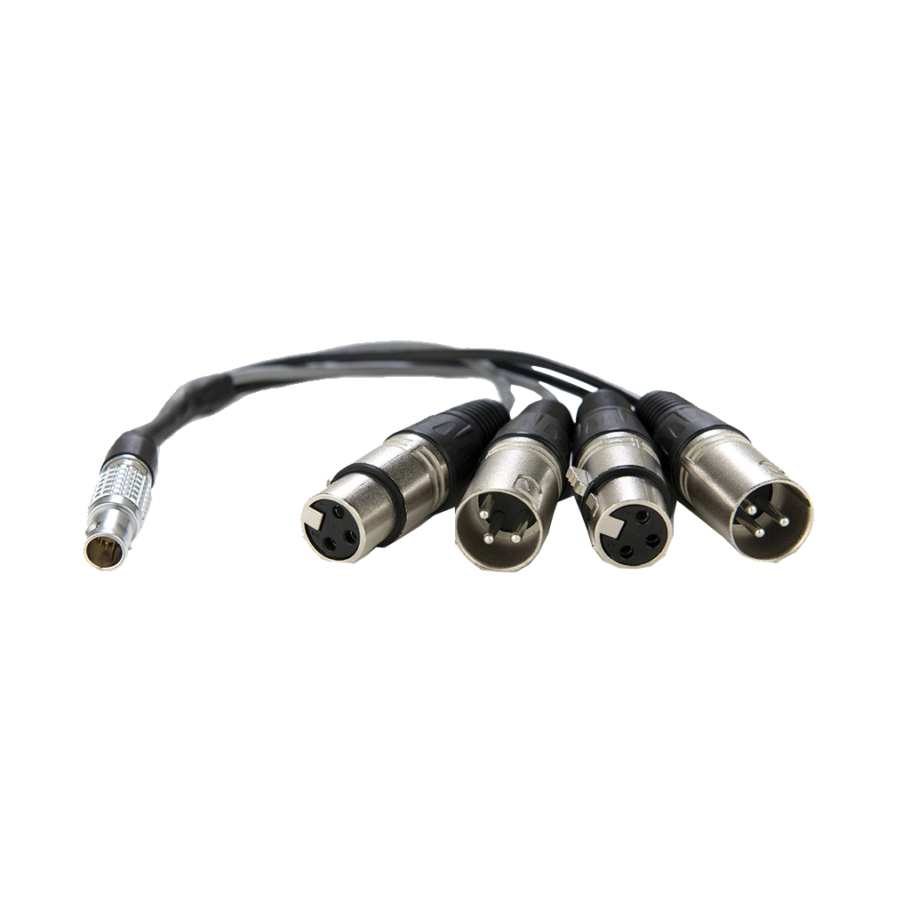 Atomos 10-Pin LEMO Type to XLR Breakout Cable for Shogun
