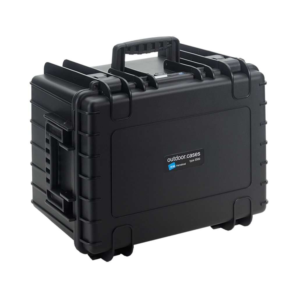 B&W International Type 5500 Outdoor Case with Foam Inserts (Black)