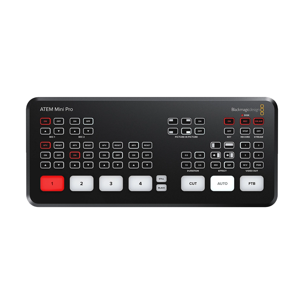 Rental: Blackmagic Design ATEM Mini Pro HDMI Live Stream Switcher