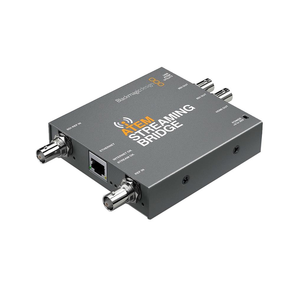 BlackMagic Design ATEM Streaming Bridge for ATEM Mini Pro Streaming Switchers