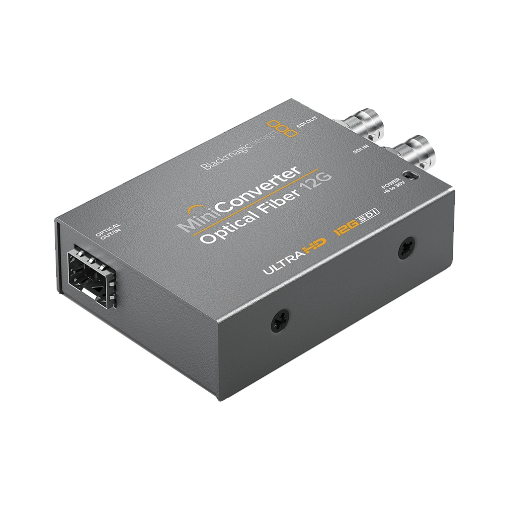 Blackmagic Design Mini Converter Optical Fiber 12G-SDI