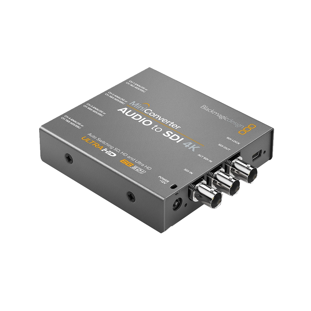 Blackmagic Mini Converter Audio to SDI 4K