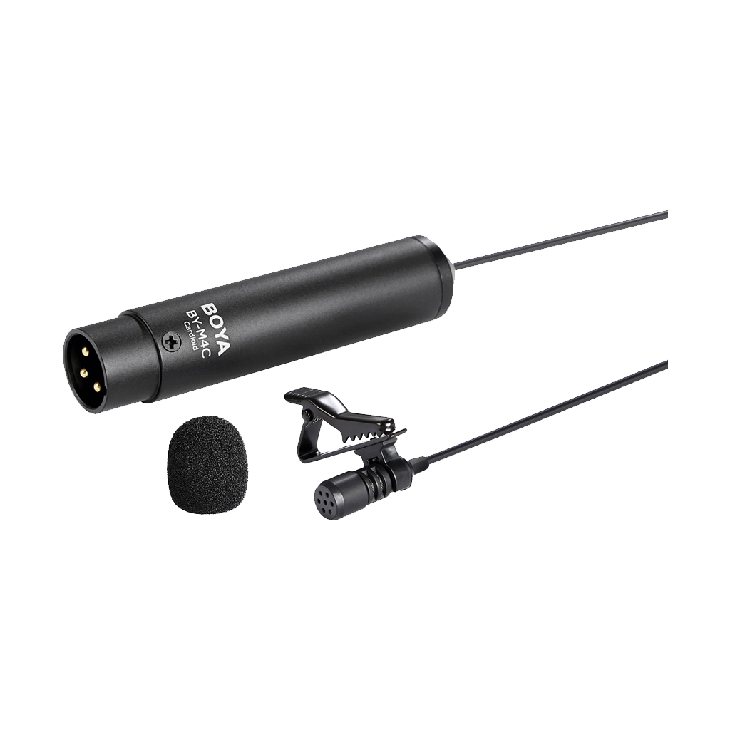 BOYA BY-M4C Cardioid Lavalier Microphone