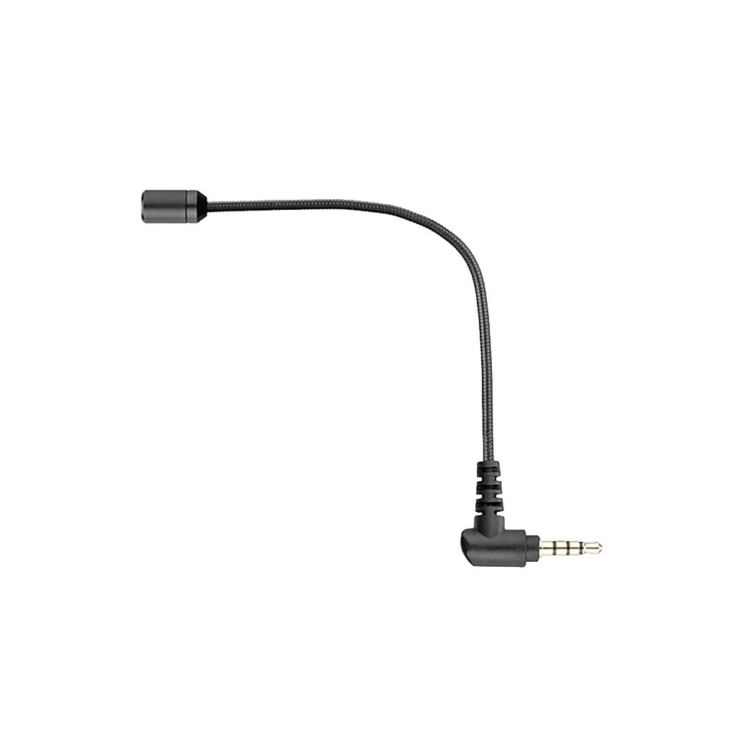 BOYA BY-UM4 3.5mm Mini Gooseneck Microphone for Smartphones and Laptops