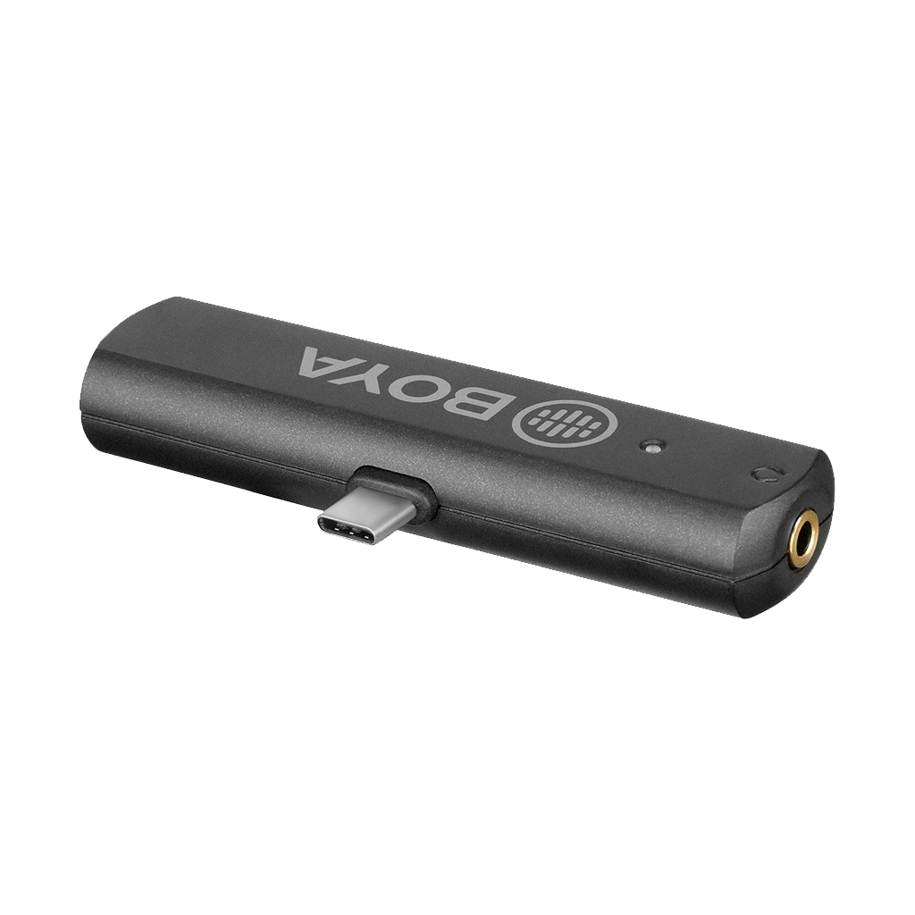 BOYA BY-WM4 PRO RXU Dual-Channel Digital Wireless Receiver for USB Type-C Devices (2.4 GHz)