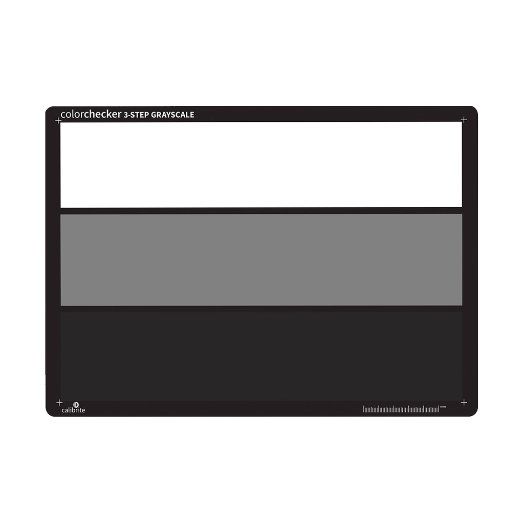 Calibrite ColorChecker 3-Step Grayscale