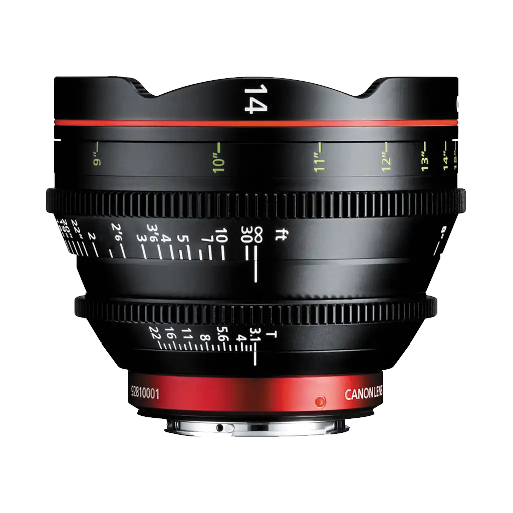 Canon CN-E 14mm T3.1 L Cinema Lens (EF Mount)