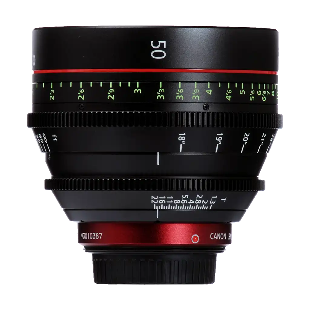 Canon CN-E 50mm T1.3 L Cine Lens (EF Mount)