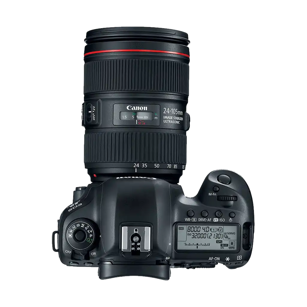 Canon EOS 5D Mark IV DSLR with 24-105mm f/4L IS USM II Lens