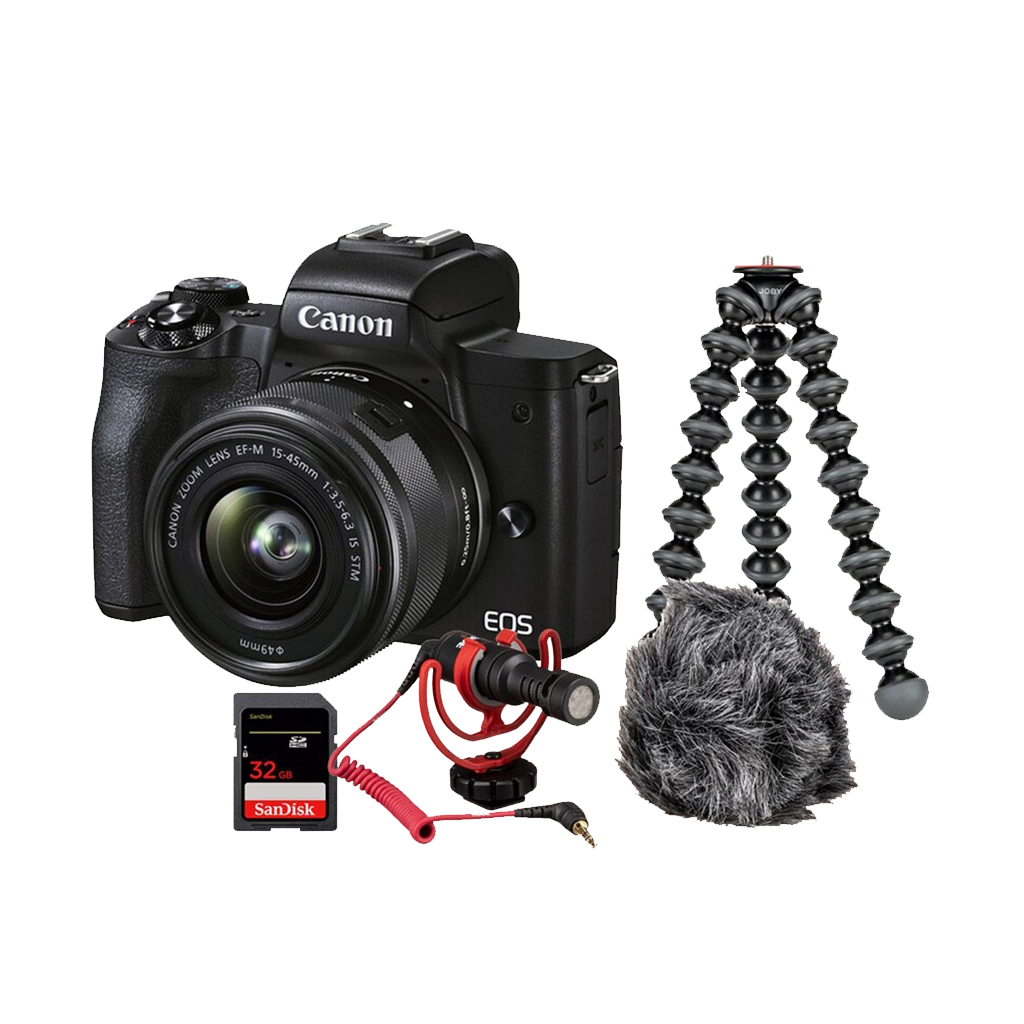 Canon EOS M50 Mark II Vlogger Kit