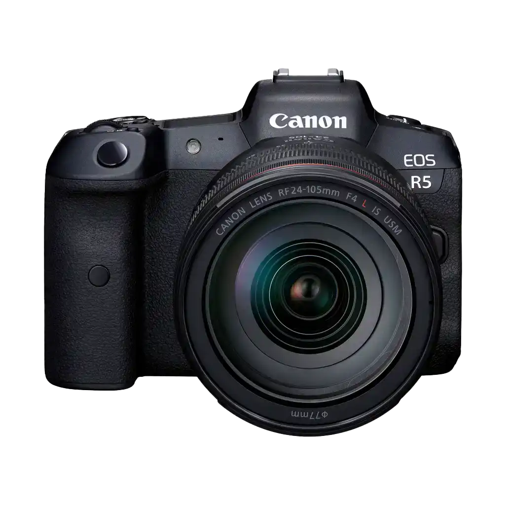 Canon EOS R5 Mirrorless Camera with 24-105mm f/4 Lens