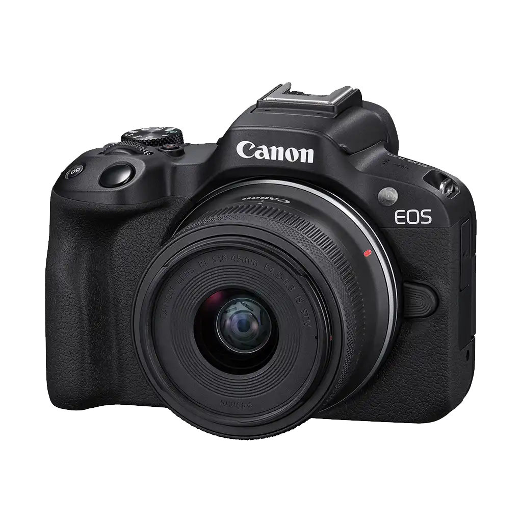 Canon EOS R50 Mirrorless Camera with 18-45mm and 55-210mm Lenses