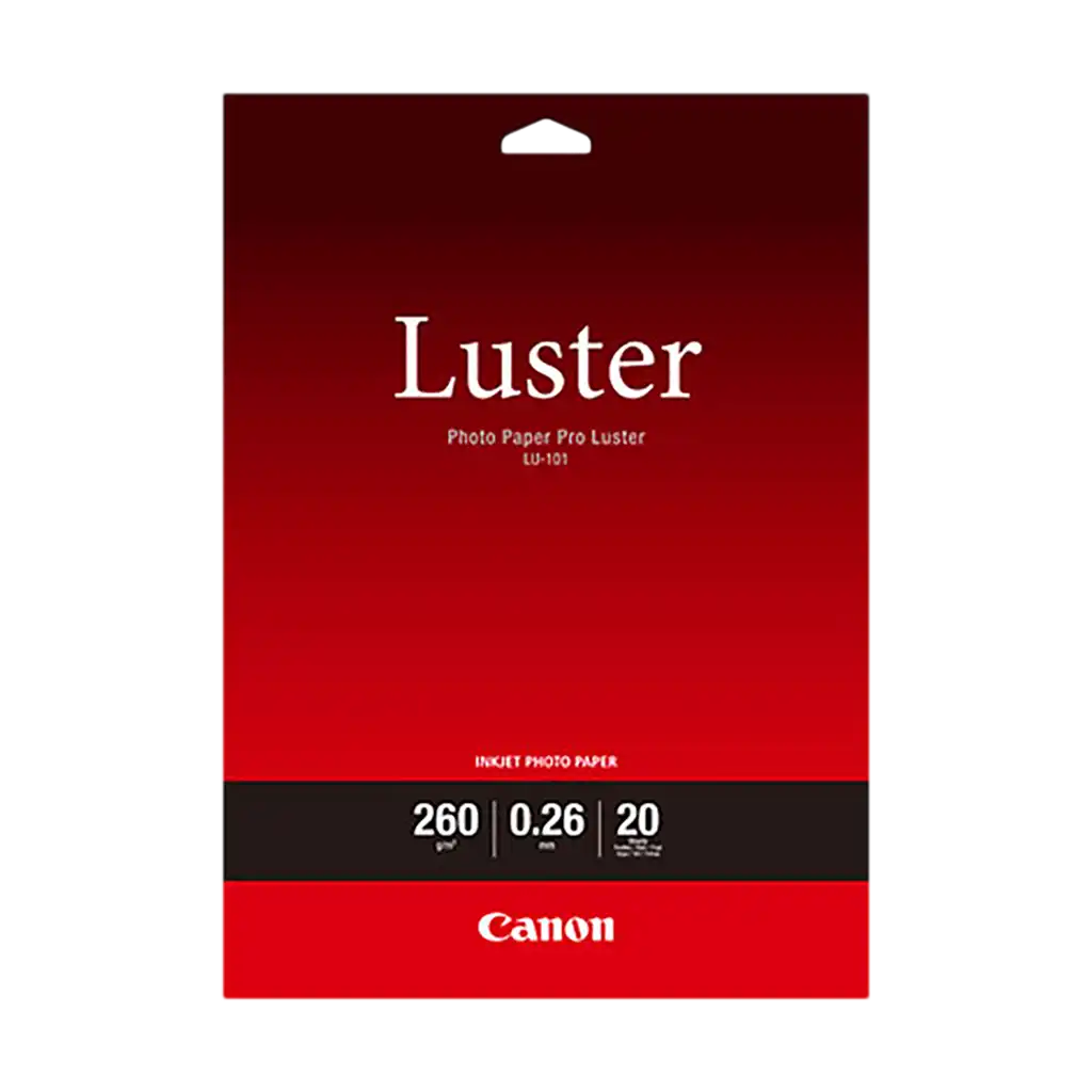 Canon LU-101 Pro Luster Photo Paper (A3 - 20 Sheets)