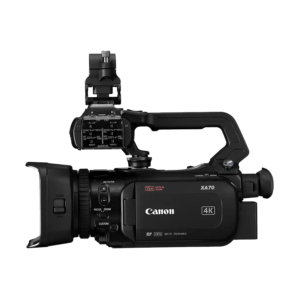 Canon XA70 UHD 4K30 Camcorder with Dual-Pixel Autofocus