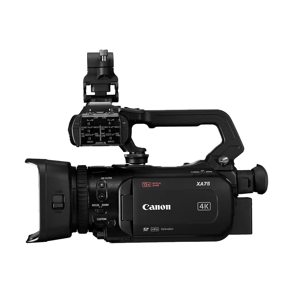 Canon XA75 UHD 4K30 Camcorder with Dual-Pixel Autofocus