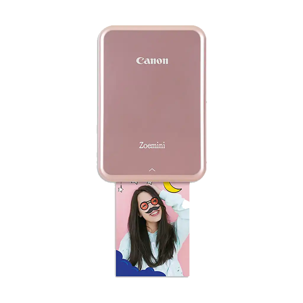 Canon ZoeMini Instant Photo Printer (Rose Gold)