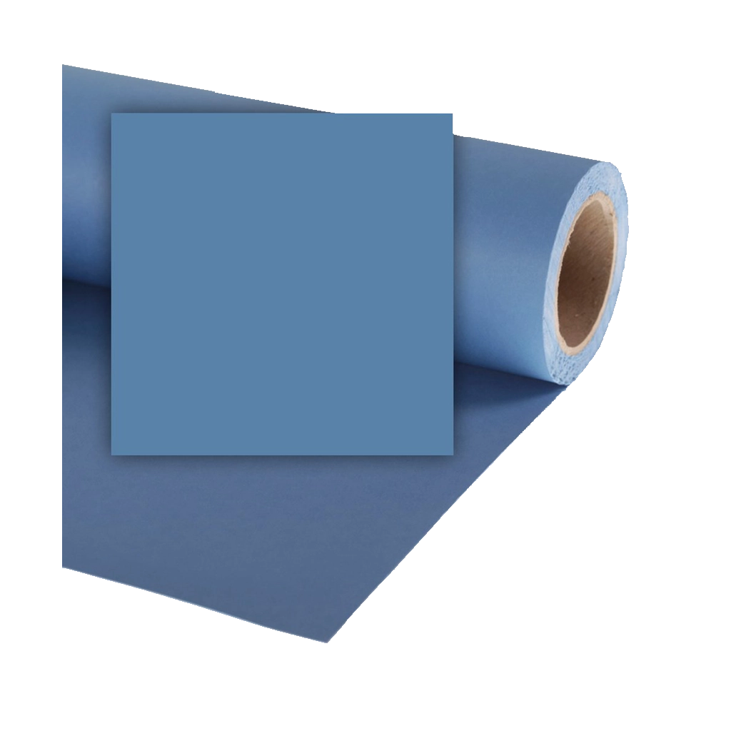 Colorama 1.35 x 11m Background Paper (China Blue)