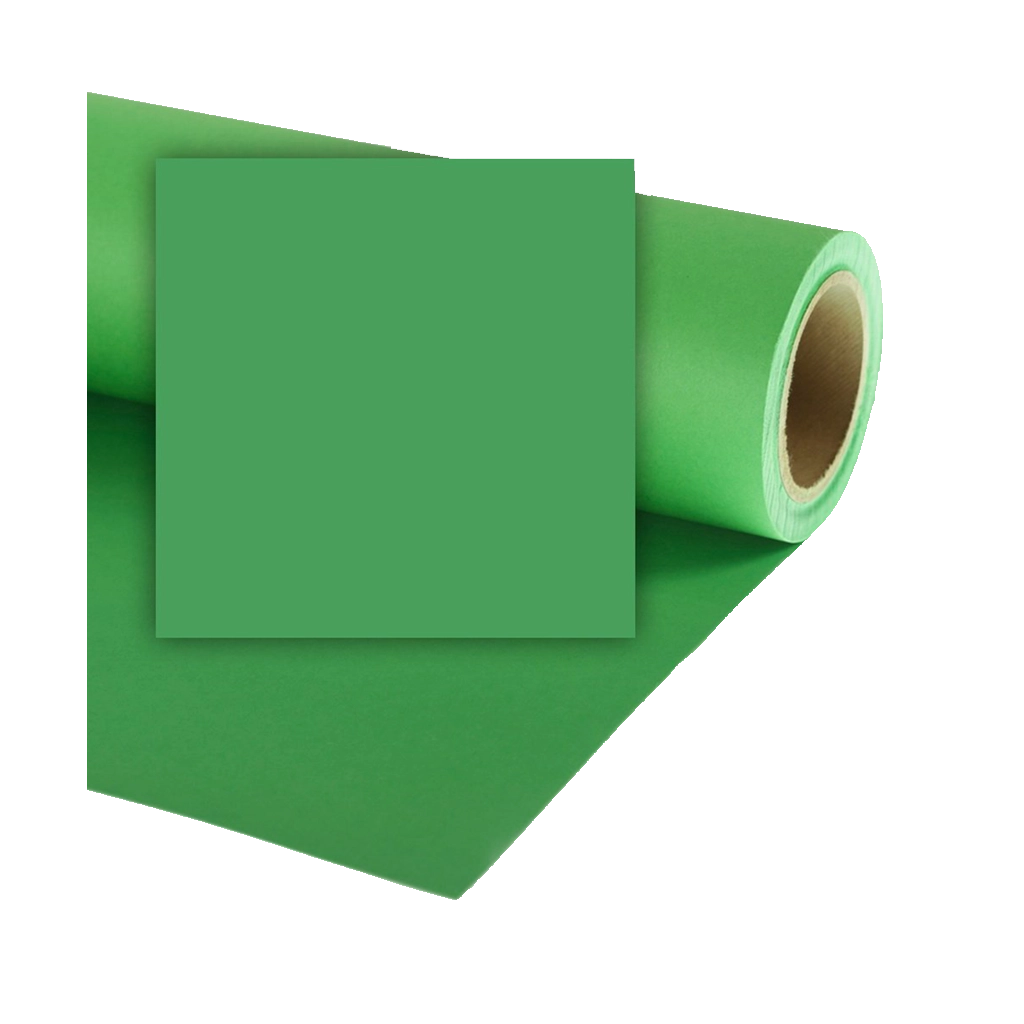 Colorama 1.35 x 11m Background Paper (Chroma Green)