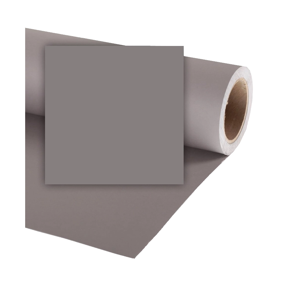 Colorama 2.72 x 25m Background Paper (Smoke Grey)