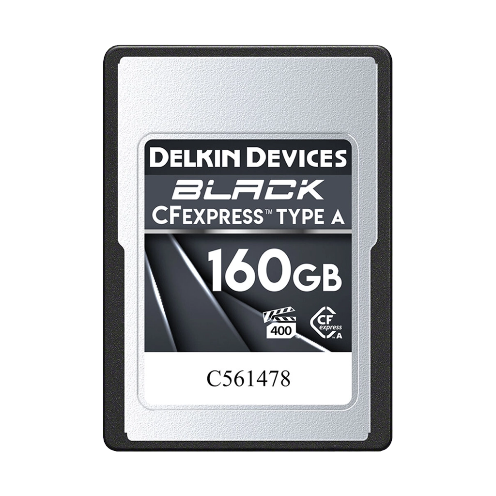 Delkin Devices 160GB BLACK CFexpress Type A Memory Card