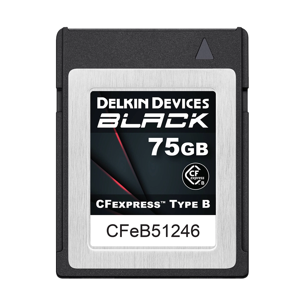 Delkin Devices 75GB BLACK CFexpress Type B Memory Card
