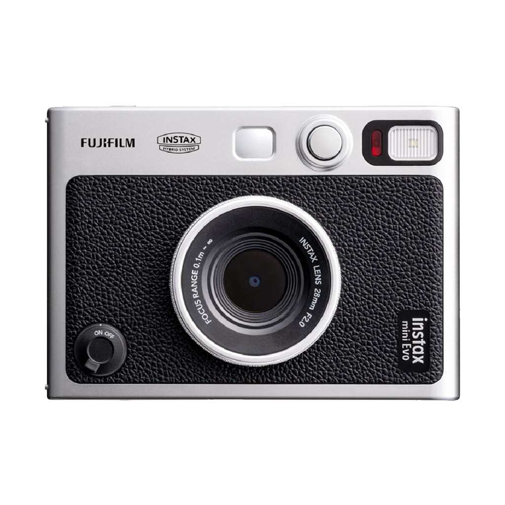 Rental: Fujifilm Instax Mini Evo Hybrid Instant Camera (Black)