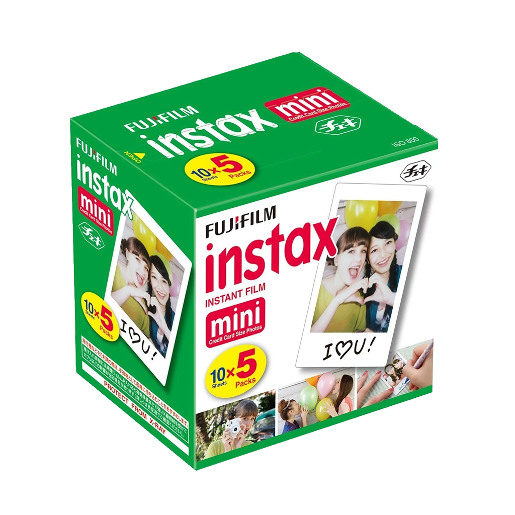 Fujifilm Instax Mini Instant Film (50 Shots)